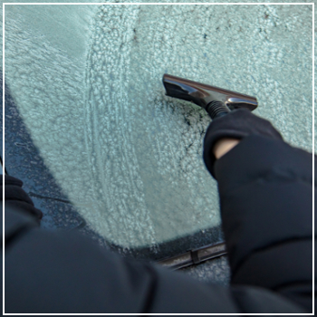 How Ice Scrapers Can Damage Your Car - DaSilva's Auto Body